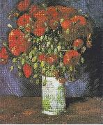 Vincent Van Gogh Vase with Red Poppies Germany oil painting artist